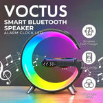 VOCTUS 5 in 1 Bedside Table Lamp with 15W Quick Wireless Charger (Black) VT-WC -102-NH - Home & Garden > Lighting