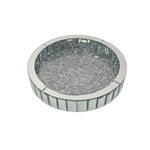 Vogue Diamond Round Tray (35cm x 35cm) - Home & Garden > Decor
