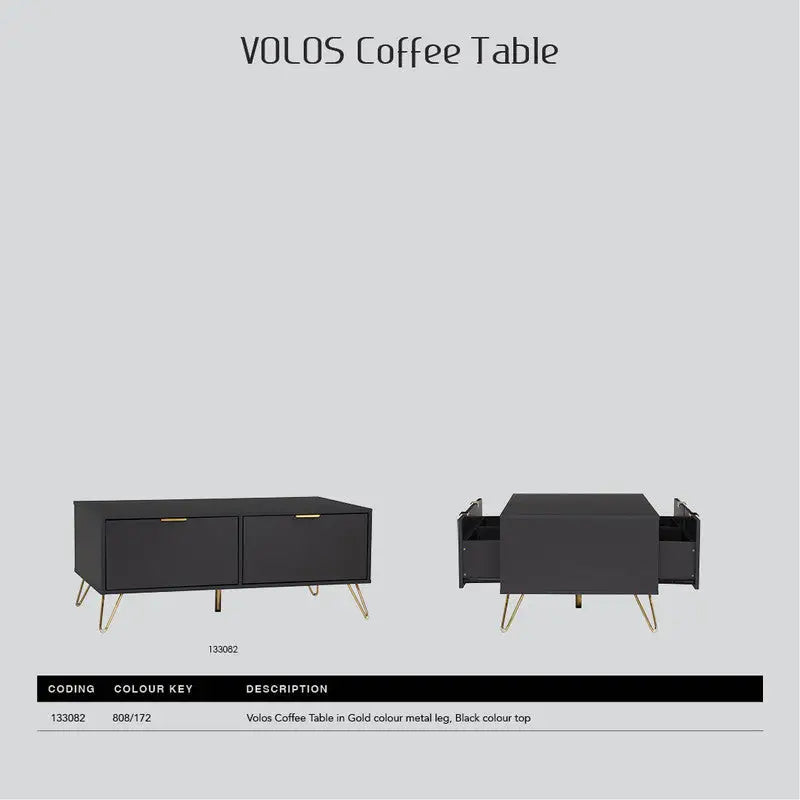 Volos Coffee Table - Furniture > Living Room > Coffee Tables