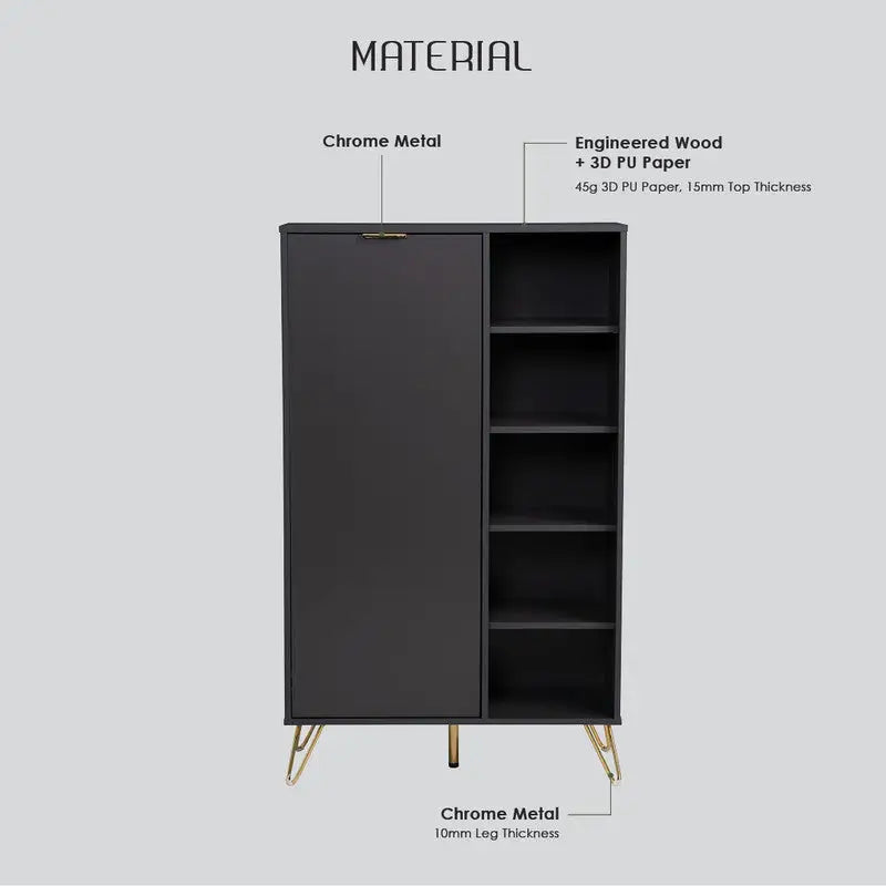 Volos Multifunction Cabinet Shoe Cabinet - Furniture > Living Room > Shoe Storage