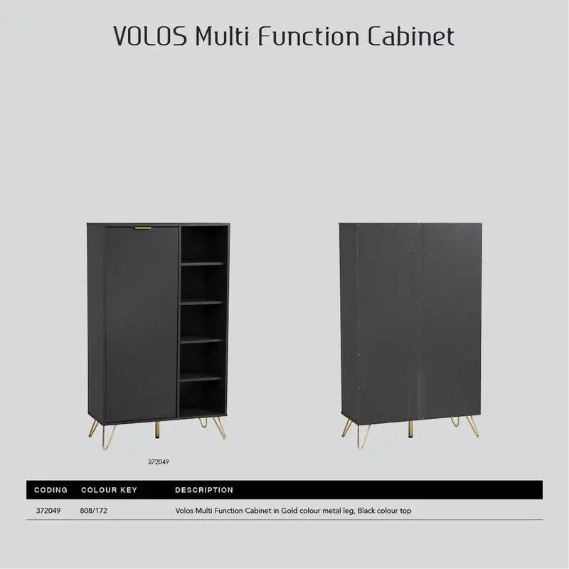 Volos Multifunction Cabinet Shoe Cabinet - Furniture > Living Room > Shoe Storage