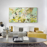 Wall Art 50cmx100cm Summer Dream Gold Frame Canvas - Home & Garden > Wall Art