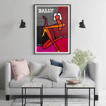 Wall Art 70cmx100cm Fashion Woman Black Frame Canvas - Home & Garden > Wall Art