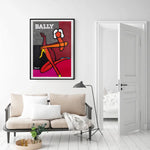 Wall Art 70cmx100cm Fashion Woman Black Frame Canvas - Home & Garden > Wall Art
