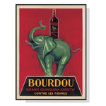 Wall Art 90cmx135cm Bourdou Black Frame Canvas - Home & Garden > Wall Art