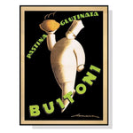 Wall Art 90cmx135cm Buitoni Black Frame Canvas - Home & Garden > Wall Art