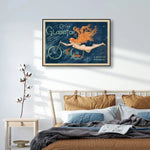 Wall Art 90cmx135cm Marchio Art Cycles Gladiator Black Frame Canvas - Home & Garden > Wall Art