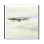 Wall Art 90cmx90cm Atmospheric Edge Black Frame Canvas - Home & Garden > Wall Art