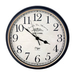 Wall Clock Large 41cm Silent Home Wall Decor Retro Clock for Living Room Kitchen Home Office - Home & Garden > Decor