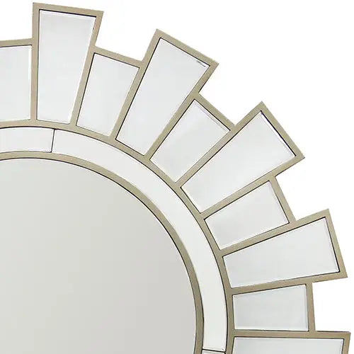 Wall Mirror MDF Silver Clear Image Lightweight MRR-02 - Home & Garden > Decor > Mirrors