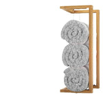 Wall Towel Rack for Rolled Towels Bathroom Storage - Home & Garden > Bathroom Accessories > Towel Racks & Holders
