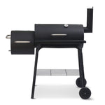 Wallaroo 2-in-1 Outdoor Barbecue Grill & Offset Smoker - Home & Garden > BBQ