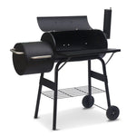 Wallaroo 2-in-1 Outdoor Barbecue Grill & Offset Smoker - Home & Garden > BBQ