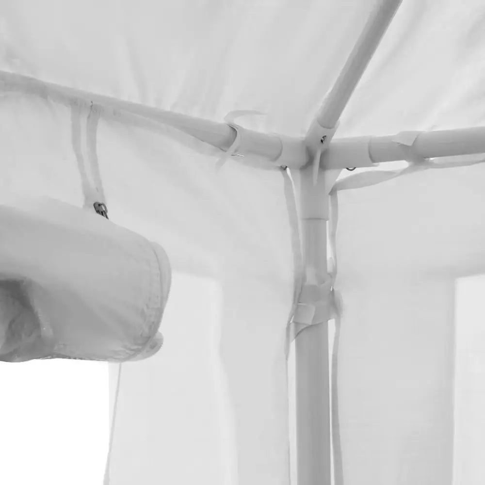 Wallaroo 3x3m Outdoor Party Wedding Event Gazebo Tent - White - Home & Garden > Shading