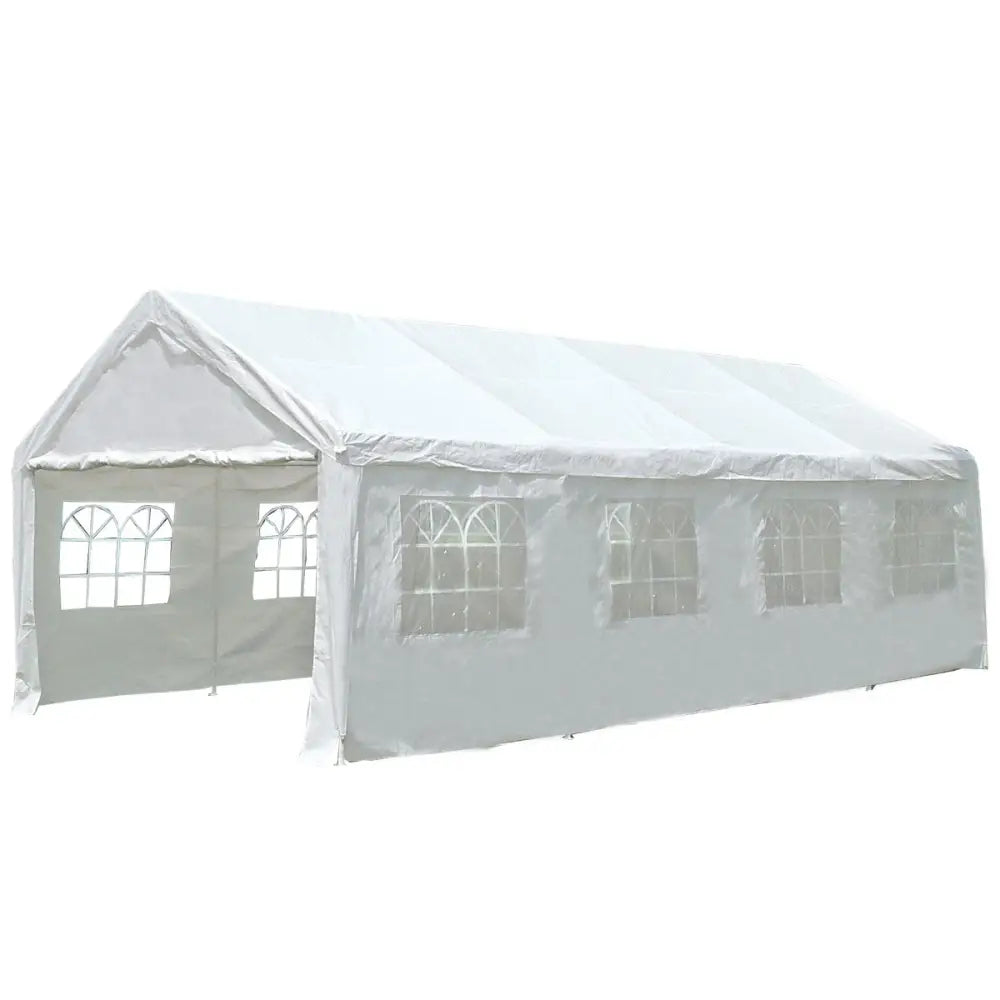 Wallaroo 4x8 Outdoor event marquee - White - Home & Garden > Shading