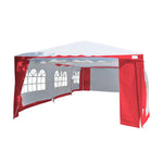 Wallaroo 4x8 Outdoor Event Wedding Marquee Tent Red - Home & Garden > Shading