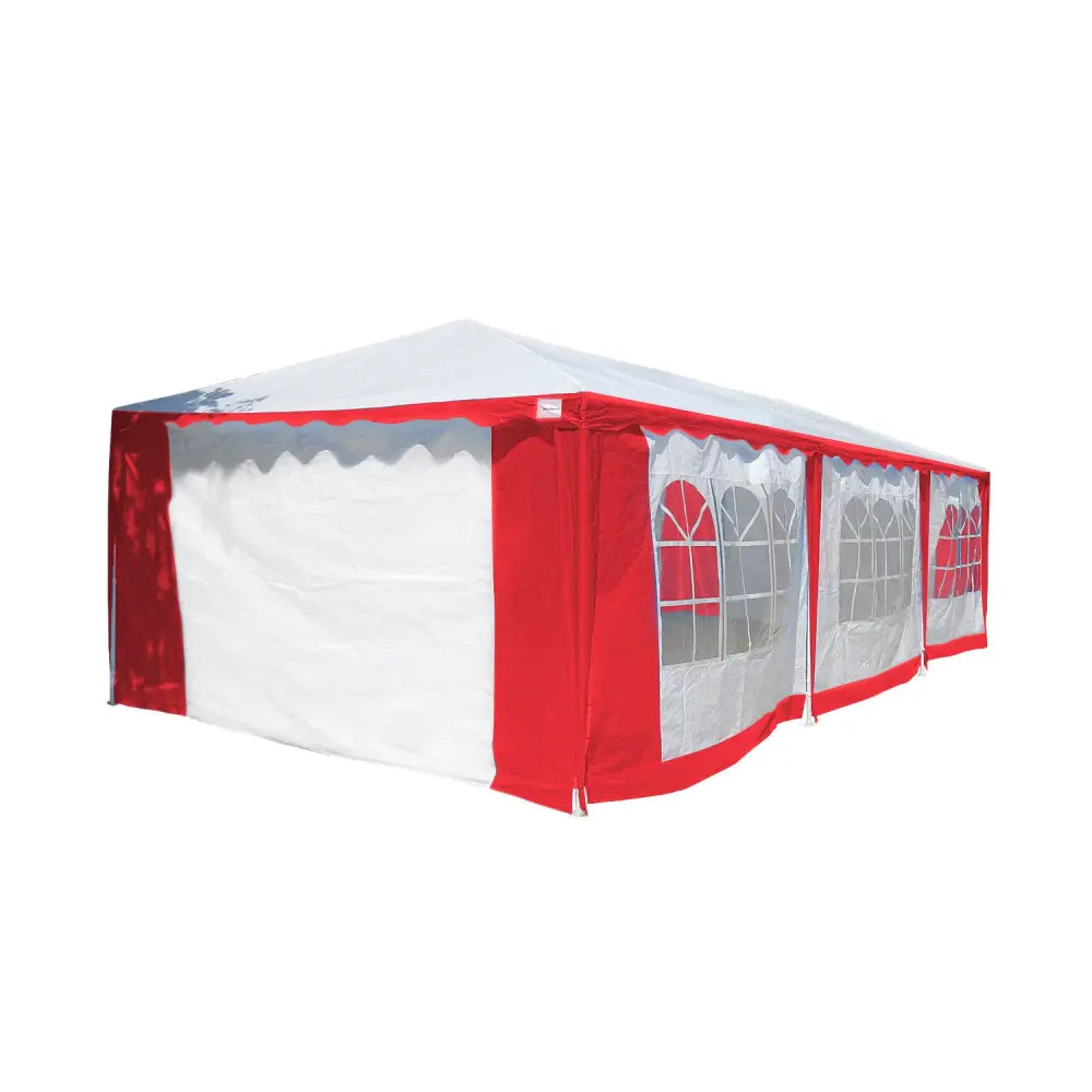 Wallaroo 4x8 Outdoor Event Wedding Marquee Tent Red - Home & Garden > Shading