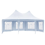 Wallaroo 6x4.5m Wedding Gazebo Marquee with Sidewalls - Home & Garden > Shading