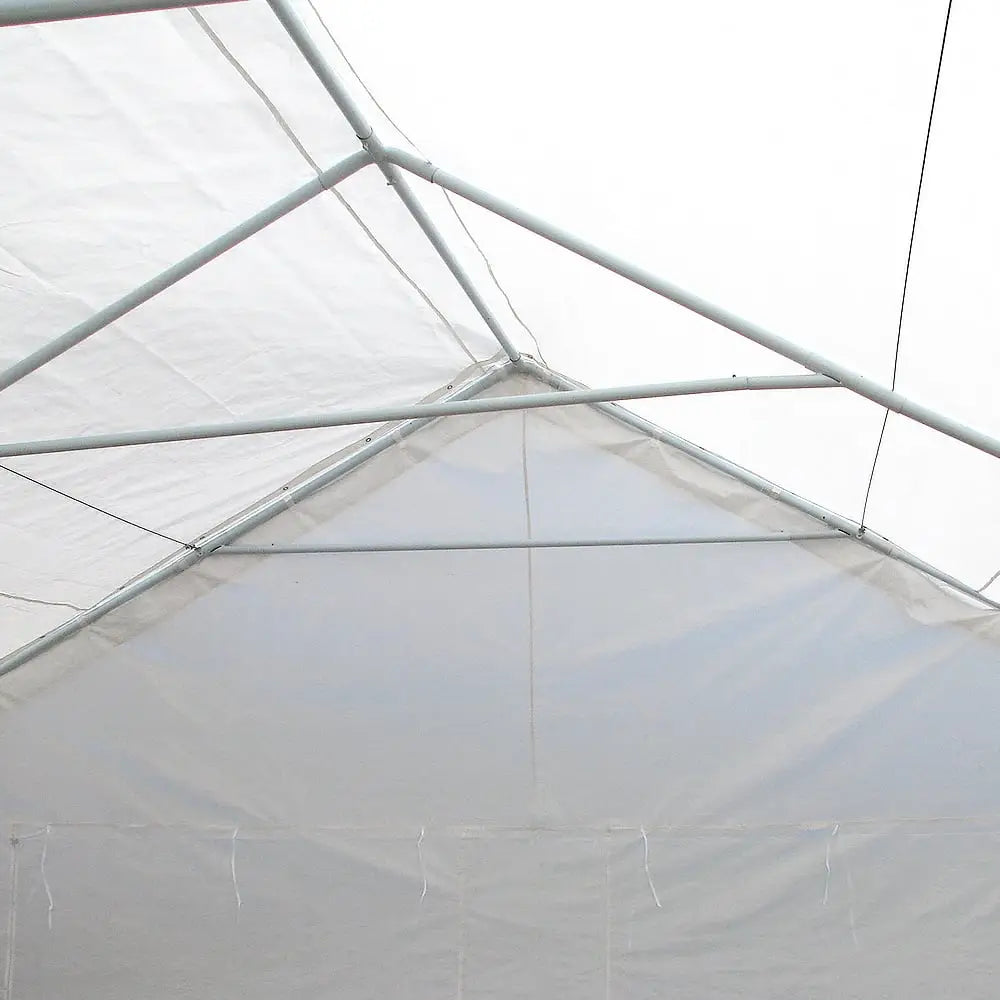 Wallaroo 6x6m Outdoor Event Marquee Gazebo Party Wedding Tent - White - Home & Garden > Shading