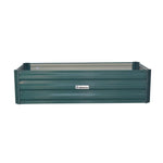 Wallaroo Garden Bed 120 x 60 x 30cm Galvanized Steel - Green - Home & Garden > Garden Beds