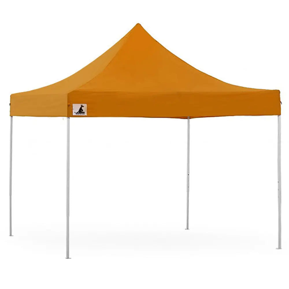 Wallaroo Gazebo Tent Marquee 3x3 PopUp Outdoor - Orange - Home & Garden > Shading
