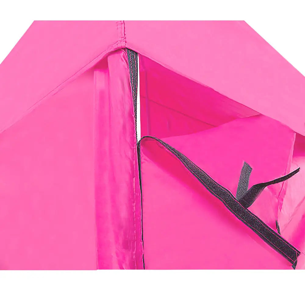 Wallaroo Gazebo Tent Marquee 3x3 PopUp Outdoor Pink - Home & Garden > Shading