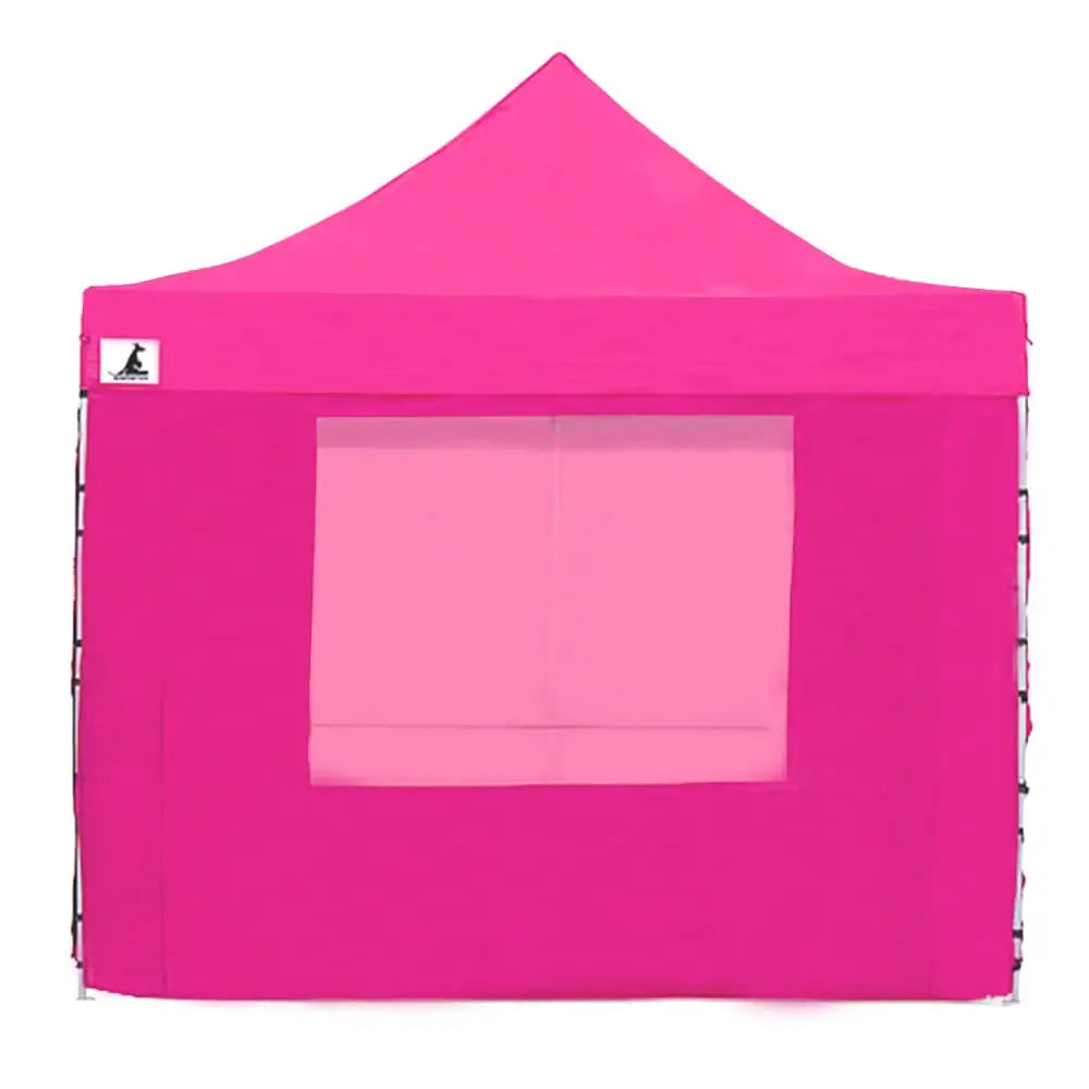 Wallaroo Gazebo Tent Marquee 3x3 PopUp Outdoor Pink - Home & Garden > Shading