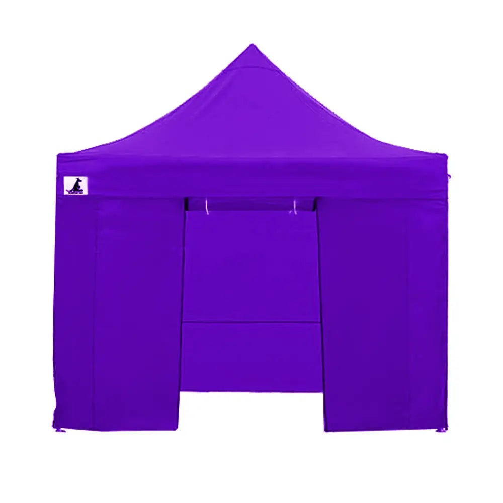 Wallaroo Gazebo Tent Marquee 3x3 PopUp Outdoor Purple - Home & Garden > Shading