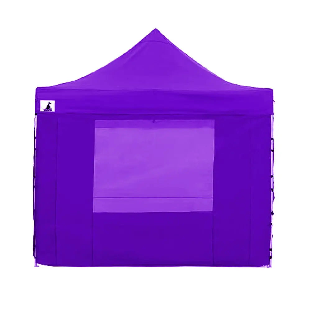 Wallaroo Gazebo Tent Marquee 3x3 PopUp Outdoor Purple - Home & Garden > Shading