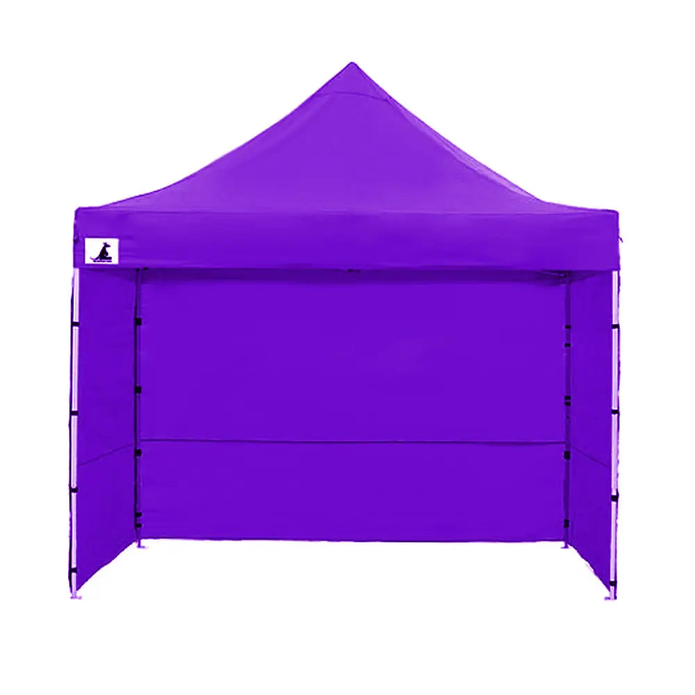 Wallaroo Gazebo Tent Marquee 3x3 PopUp Outdoor Purple - Home & Garden > Shading