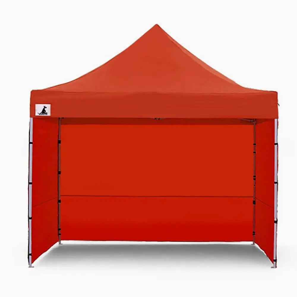 Wallaroo Gazebo Tent Marquee 3x3 PopUp Outdoor Red - Home & Garden > Shading