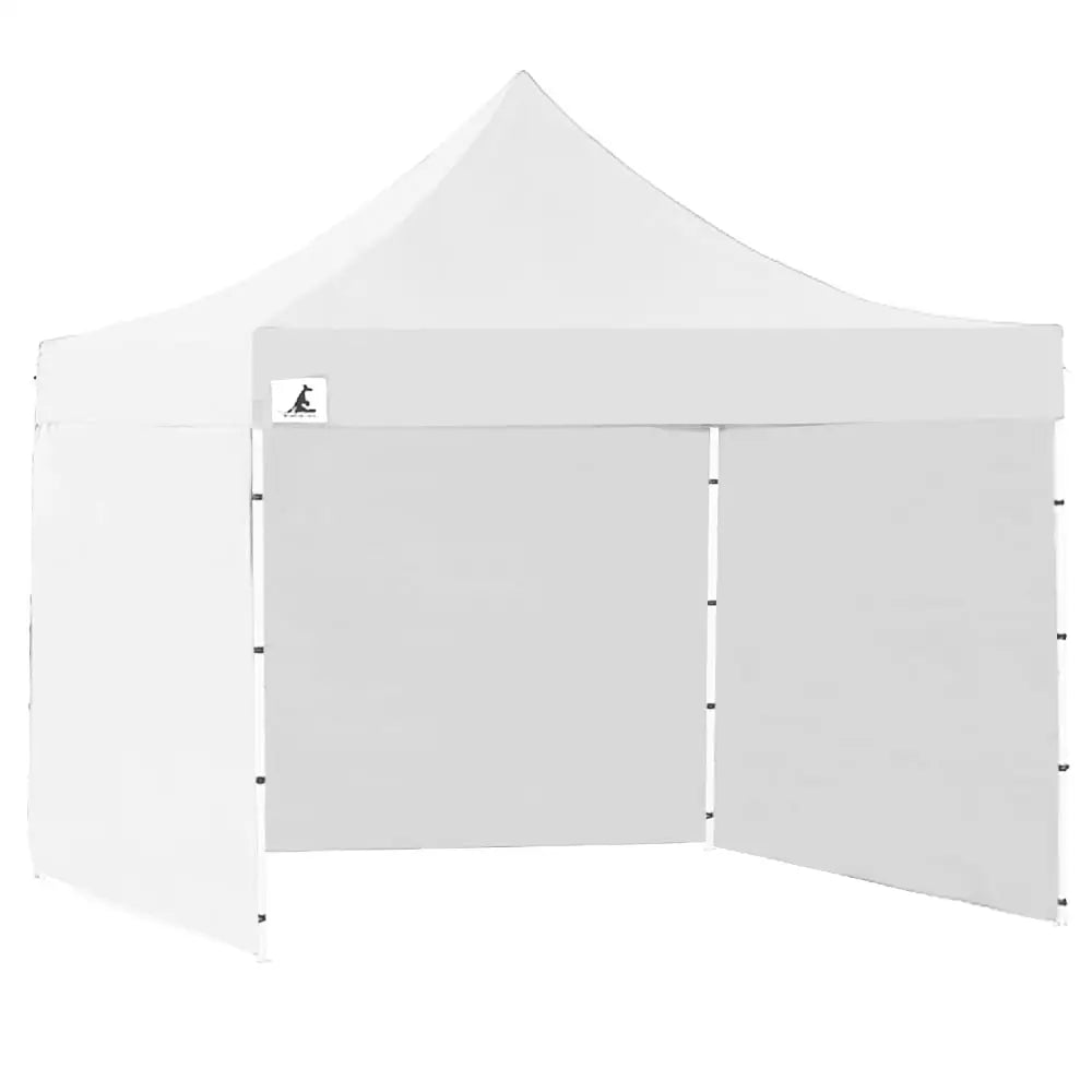 Wallaroo Gazebo Tent Marquee 3x3 PopUp Outdoor Wallaroo White - Home & Garden > Shading
