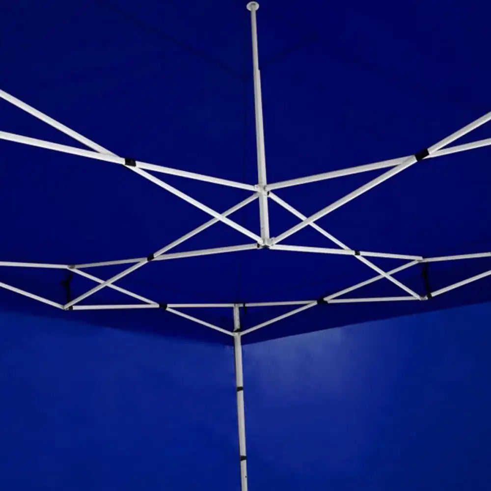 Wallaroo Gazebo Tent Marquee 3x4.5m PopUp Outdoor Blue - Home & Garden > Shading