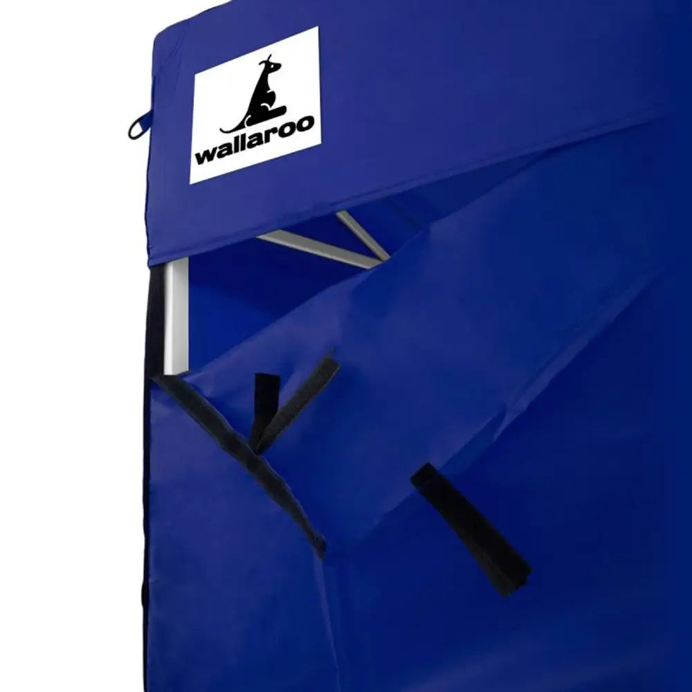 Wallaroo Gazebo Tent Marquee 3x4.5m PopUp Outdoor Blue - Home & Garden > Shading