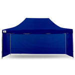 Wallaroo Gazebo Tent Marquee 3x4.5m PopUp Outdoor Blue - Home & Garden > Shading
