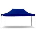Wallaroo Gazebo Tent Marquee 3x4.5m PopUp Outdoor Blue - Home & Garden > Shading