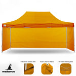 Wallaroo Gazebo Tent Marquee 3x4.5m PopUp Outdoor Orange - Home & Garden > Shading