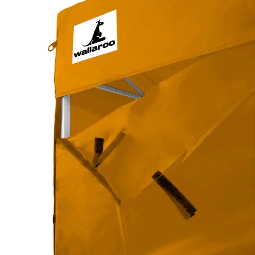 Wallaroo Gazebo Tent Marquee 3x4.5m PopUp Outdoor Orange - Home & Garden > Shading
