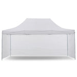 Wallaroo Gazebo Tent Marquee 3x4.5m PopUp Outdoor White - Home & Garden > Shading