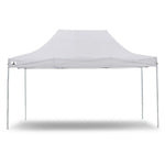 Wallaroo Gazebo Tent Marquee 3x4.5m PopUp Outdoor White - Home & Garden > Shading