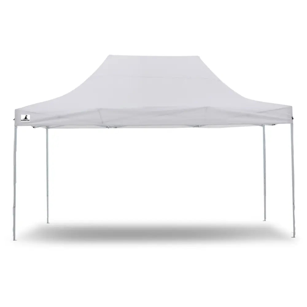 Wallaroo Gazebo Tent Marquee 3x4.5m PopUp Outdoor White - Home & Garden > Shading