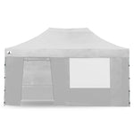 Wallaroo Gazebo Tent Marquee 3x4.5m PopUp Outdoor White - Home & Garden > Shading