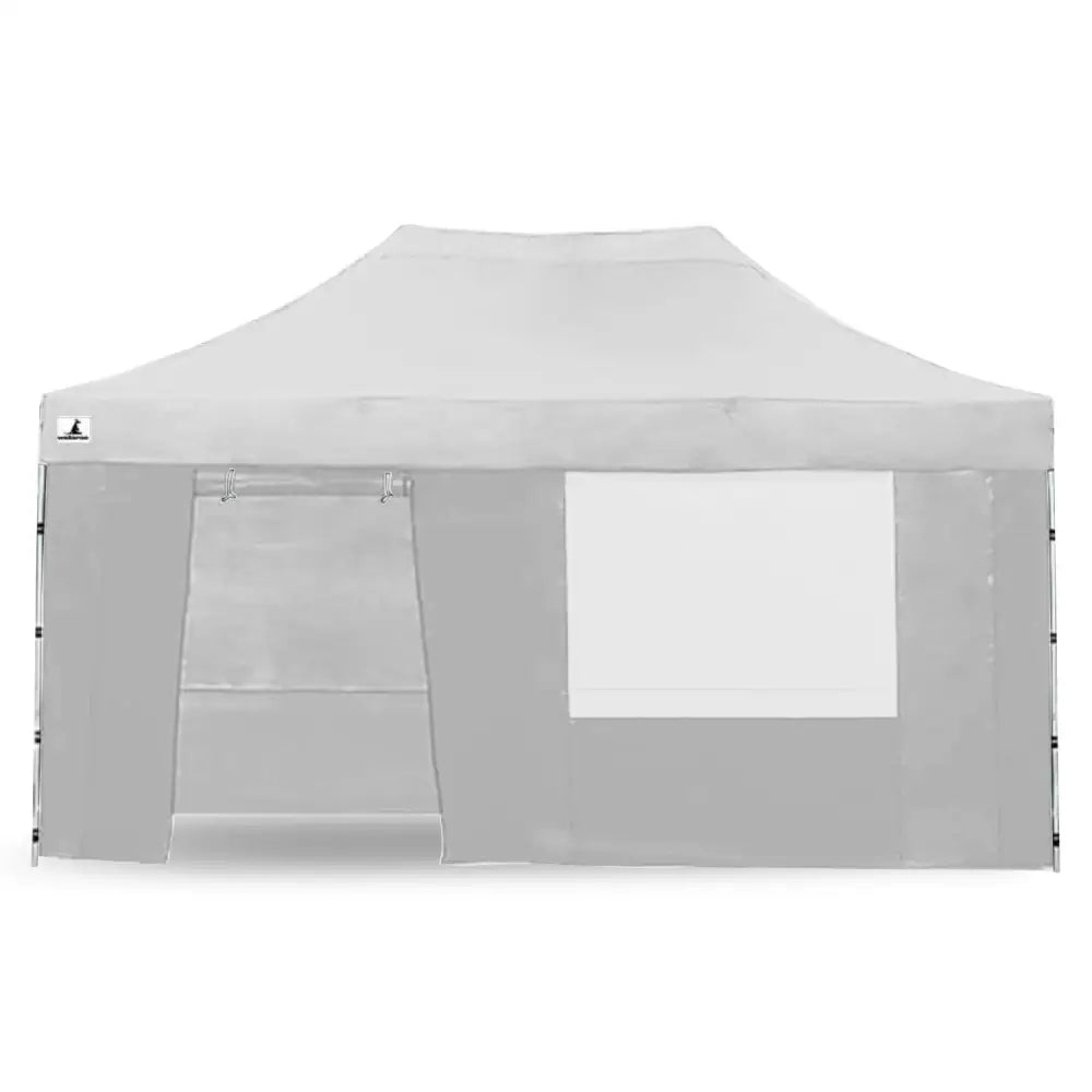 Wallaroo Gazebo Tent Marquee 3x4.5m PopUp Outdoor White - Home & Garden > Shading