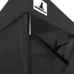 Wallaroo Gazebo Tent Marquee 3x6m PopUp Outdoor Wallaroo Black - Home & Garden > Shading