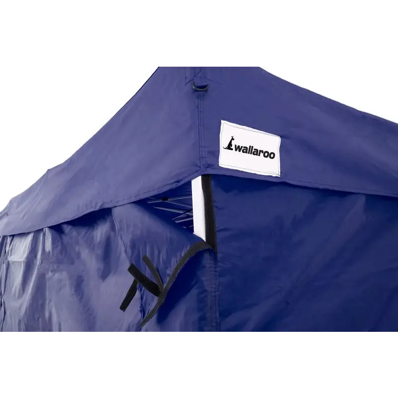 Wallaroo Gazebo Tent Marquee 3x6m PopUp Outdoor Wallaroo Blue - Home & Garden > Shading