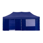 Wallaroo Gazebo Tent Marquee 3x6m PopUp Outdoor Wallaroo Blue - Home & Garden > Shading