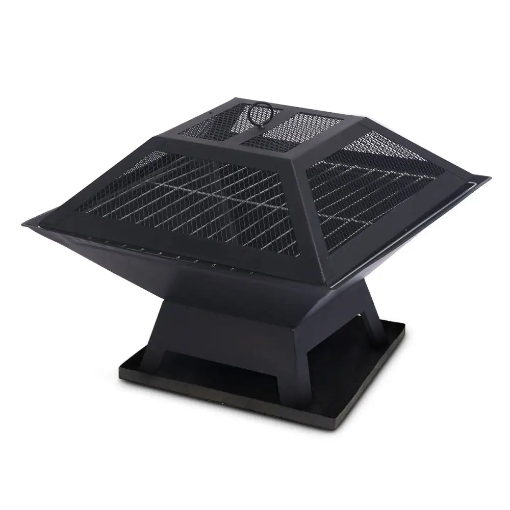 Wallaroo Portable Outdoor Fire Pit for BBQ Grilling Cooking Camping - Home & Garden > BBQ
