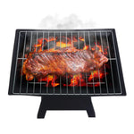 Wallaroo Portable Outdoor Fire Pit for BBQ Grilling Cooking Camping - Home & Garden > BBQ