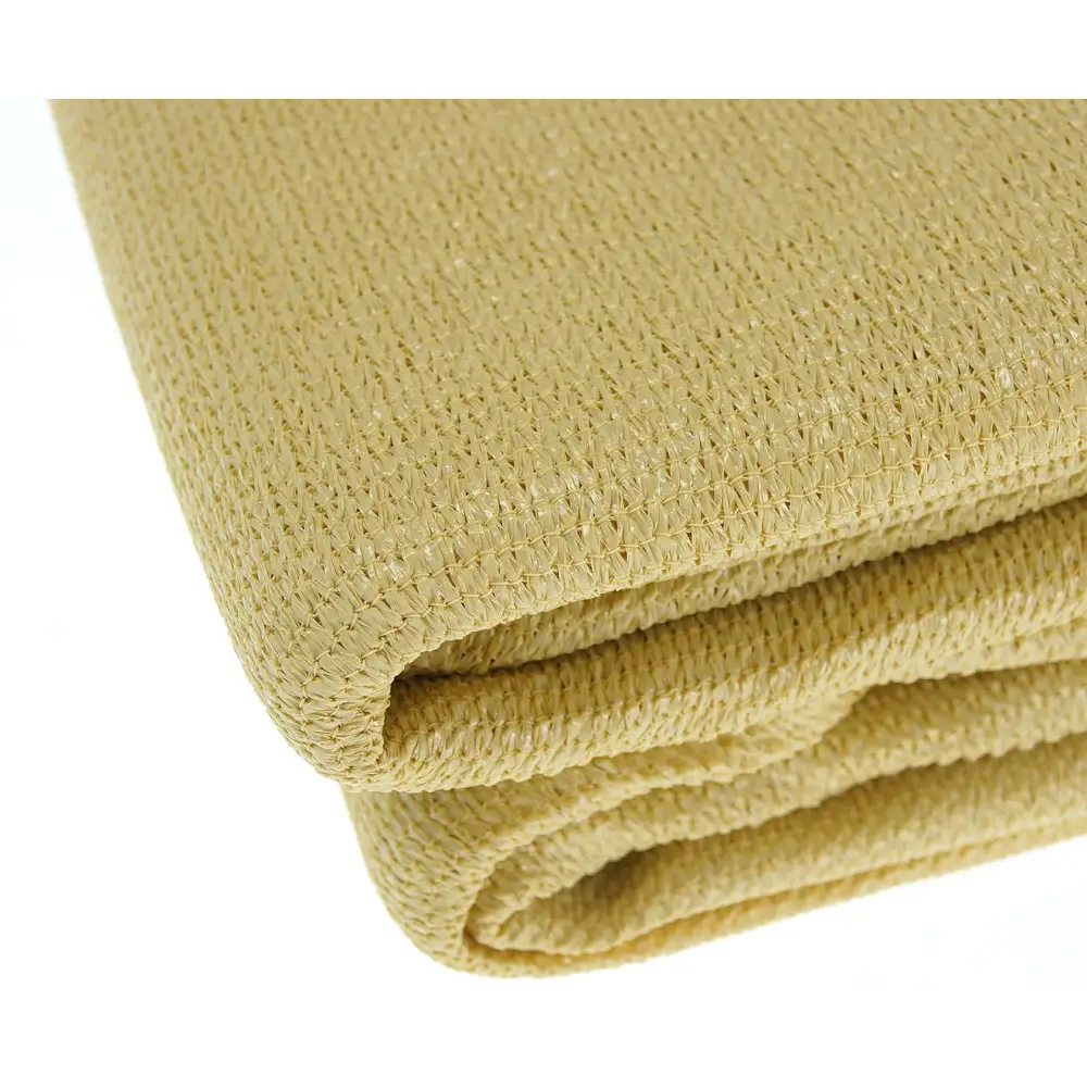 Wallaroo Rectangular Shade Sail 3 x 2.5m - Sand - Home & Garden > Shading