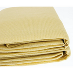 Wallaroo Rectangular Shade Sail: 8m x 6m - Sand - Home & Garden > Shading